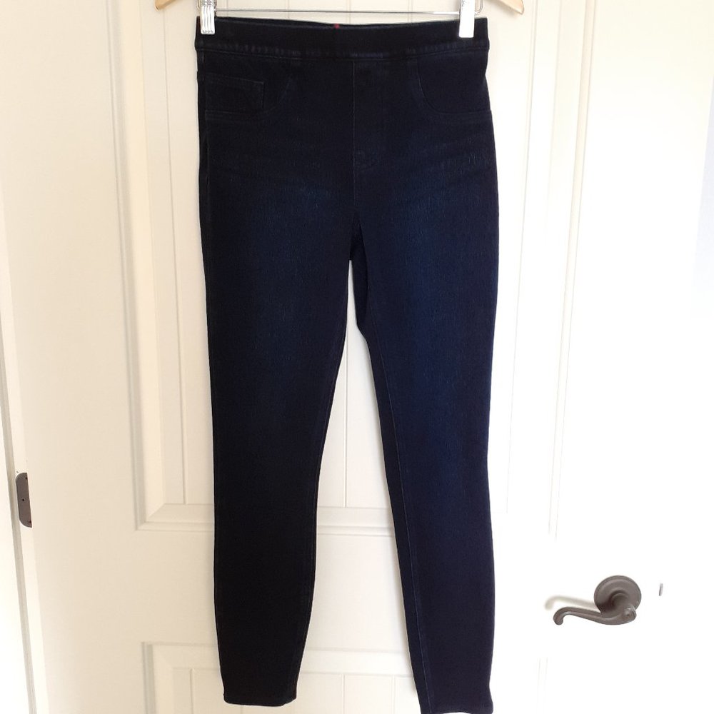 Spanx Jean-ish Ankle Leggings in Twilight Rinse Size S